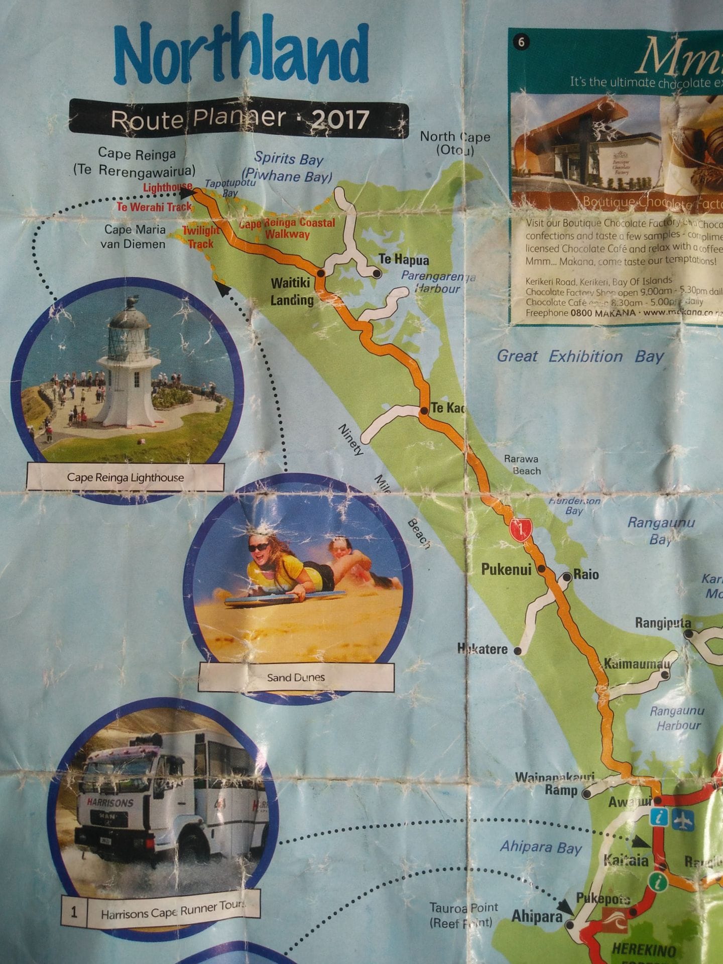 Auf dem Weg nach Cape Reinga