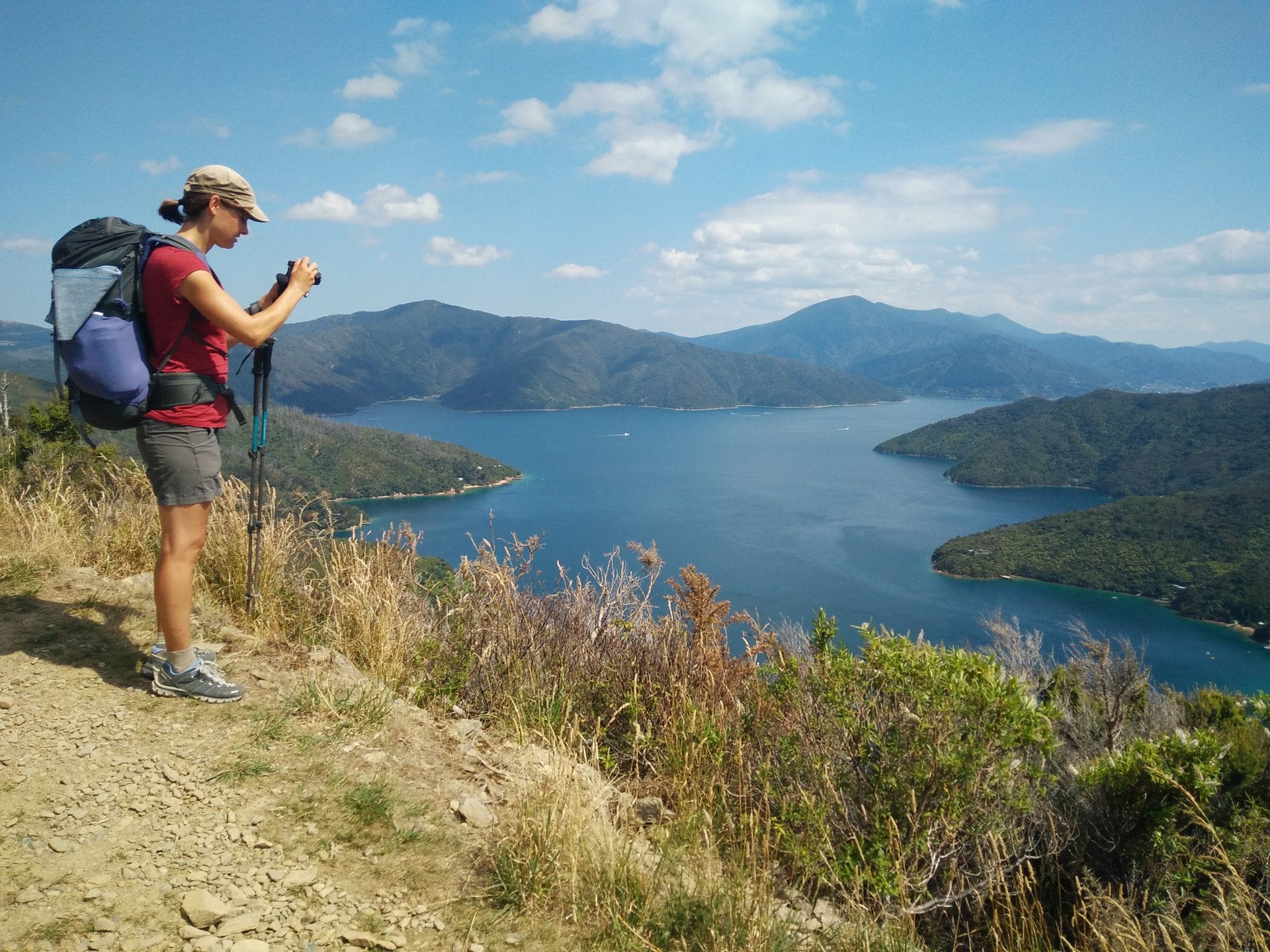 Blogging auf unserer Outdoortour