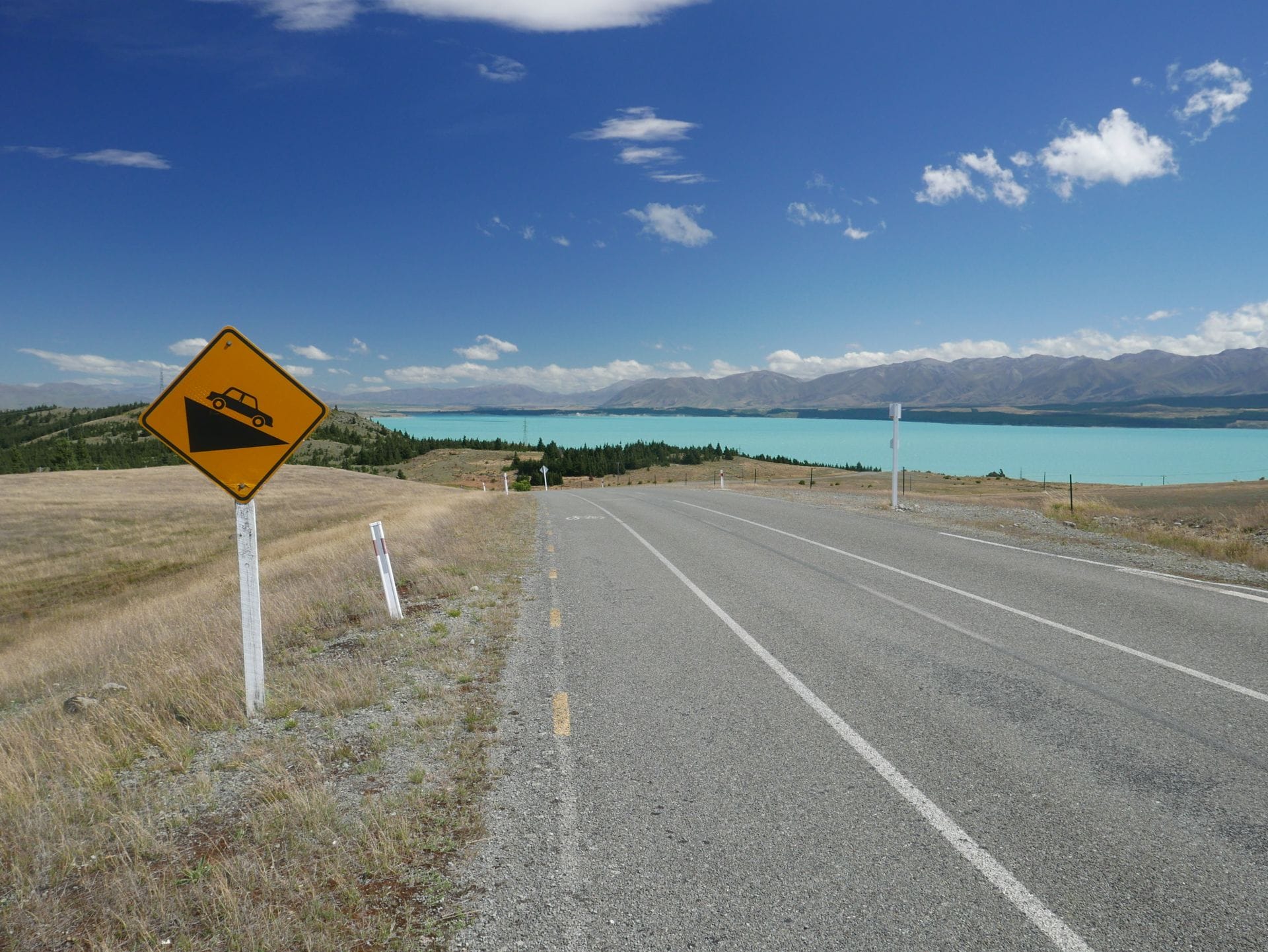 Lake Tekapo Village nach Twizel
